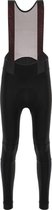 Santini Fietsbroek lang met bretels Zwart Dames - Nimbus Rain Bib-Tights For Women Black - M