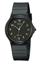CASIO - MQ-24-1BLLGF - Casio Collection - horloge - Vrouwen - Zwart - Kunststof Ã˜ 34 mm