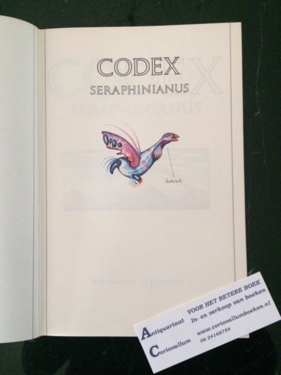 【奇書】 Codex Seraphinianus Luigi Serafini Codex seraphinianus, Luigi Serafini | 9789029084024 | Boeken | bol