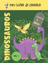 Meu livro de colorir dinossauros