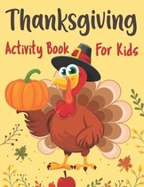 Thanksgiving Activity Book for Kids