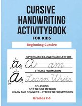 Cursive Handwriting Activity-Book For Kids
