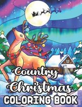 Country Christmas Coloring Book