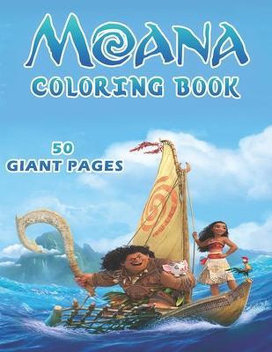 Moana Coloring Book, Stinson Barney 9798564685849 Boeken