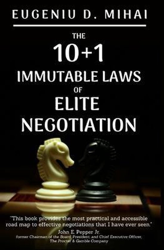 The 10+1 Immutable Laws of Elite Negotiation - cover