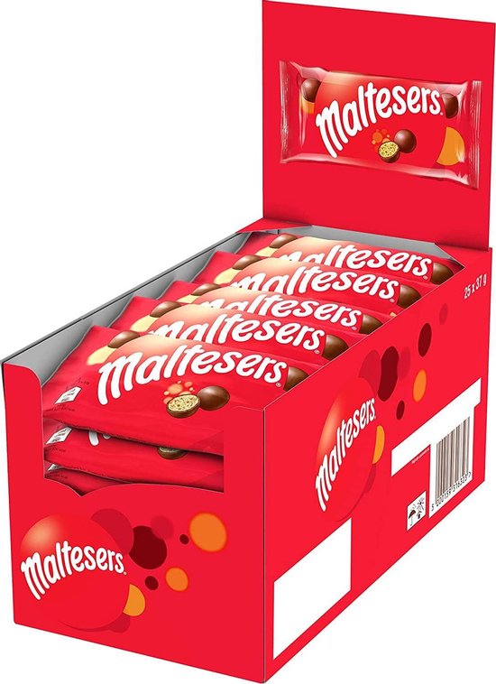 Maltesers chocolade portieverpakking - 25 x 37g | bol.com
