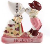 Magneet Keramiek Kussend Paar Color - Souvenir