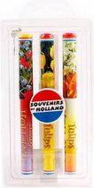Matix - 3 Pencils - Hollands met tulpen - set van 3 stuks