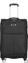 Travelite Proof 4 Wiel Trolley M Expandable black