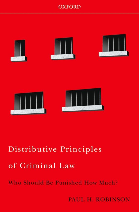 Distributive Principles of Criminal Law - cover
