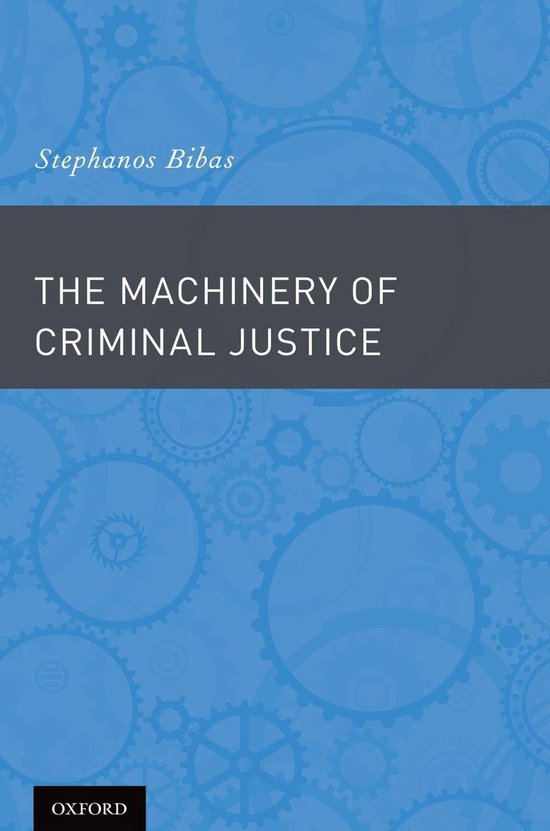 The Machinery of Criminal Justice - cover