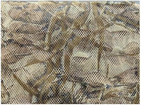 Camouflagenet 6 meter ProLoo in winterkleur 1,5x6mtr - camouflge stealthnet - tuinnet - afscheidingsnet van CAM — afbeelding 2