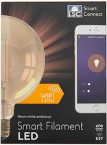 Smart Connect Lamp | Bestuurbaar Met App | Led Lamp | Gloeilamp | Slimme Multicolor Ledlamp | 470 Lumen | 5.5 Watt