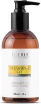 Egeria© | Body Gel | Vitamine E Gel | Antioxidant Gel | Vochtinbrengend en Hydraterend |  Geschikt voor Lichaam en Gezicht | Natuurlijke Ingredienten | Pomp | Transparant | 250 ML