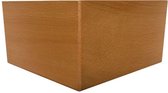 Blank houten hoekpoot 10 cm