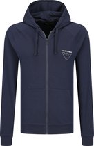 Emporio Armani - Heren Hoodies Eagle Hooded Vest - Blauw - Maat L