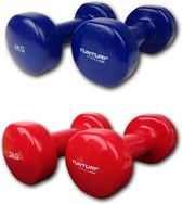 Tunturi - Gewichten Set - Gewichten - Dumbells - 2 x 4 kg - 2 x 3 kg