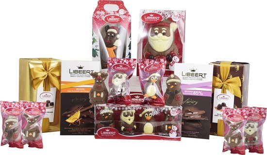 Onvergetelijk Soepel gisteren Libeert chocolade Kerst pakket - 13 stuks | bol.com