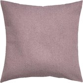 Luxe sierkussen lavendel paars - 40 x 40 cm - polyester - wonen - interieur - woonaccessoires