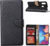 Xssive Hoesje voor Samsung Galaxy A20e - Book Case - Zwart