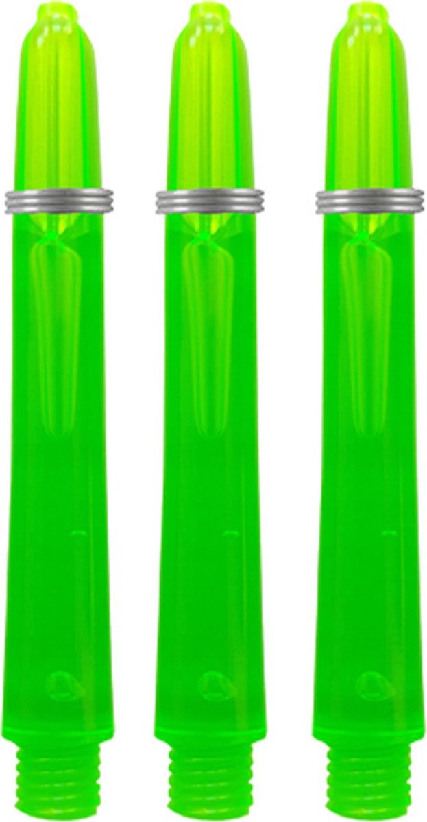 ABCDarts - Dart Flights En Dart Shafts - Tribal Edgeglow - Short Groen - 5 sets van ABCDarts — afbeelding 2