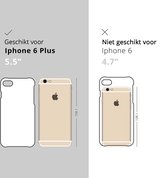 iPhone 6/6S Plus hoesje - Ombre groen oranje -