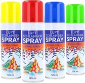 Party spray set van 3 verschillende kleuren | Serpentine spray  125ml | Gekleurde sneeuwspray | Ideaal voor feestdagen, versieringen, verjaardagen