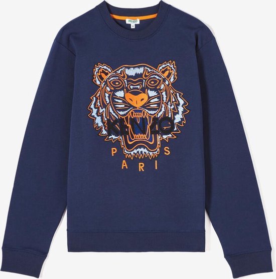 Kenzo Tiger Sweater Navy Maat M | bol.com
