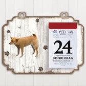 Scheurkalender 2023 Hond: Finse Spits