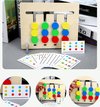 Afbeelding van het spelletje Dubbelzijdige kleur en fruit spel voor kinderen - 3 tot 6 jaar - Educatief - Interactie tussen kind en ouder
