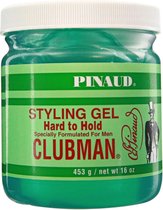 Clubman Pinaud Hard to Hold Styling Gel 453 gr - Voor moeilijk te controleren haar - Voegt volheid, body en controle toe