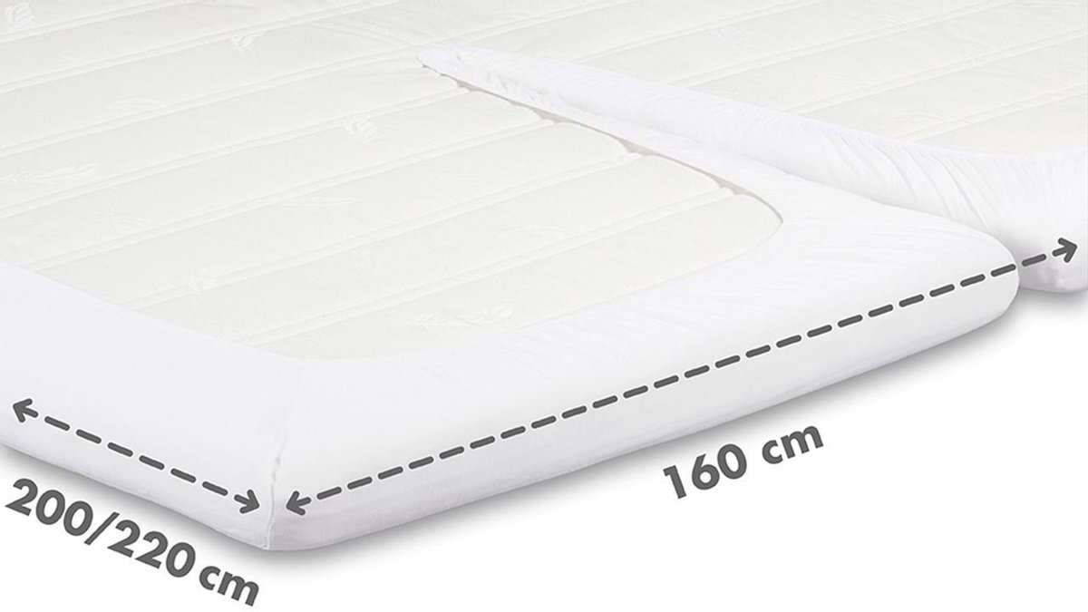 Beter Bed Select Hoeslaken Jersey voor splittopper 1+1 gratis