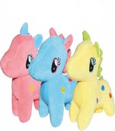 Unicorn knuffel 3 stuks