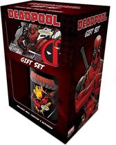 Cadeauset - Marvel: Deadpool - mok, onderzetter en sleutelhanger