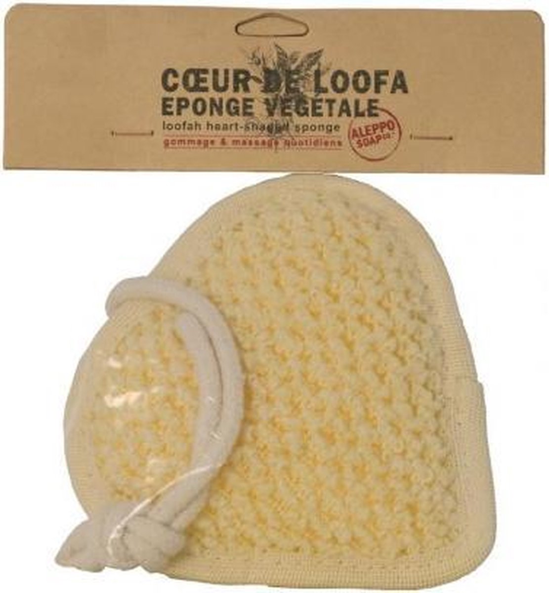 Goedkoopste Aleppo Soap Co Loofa Natural Sponge Heart