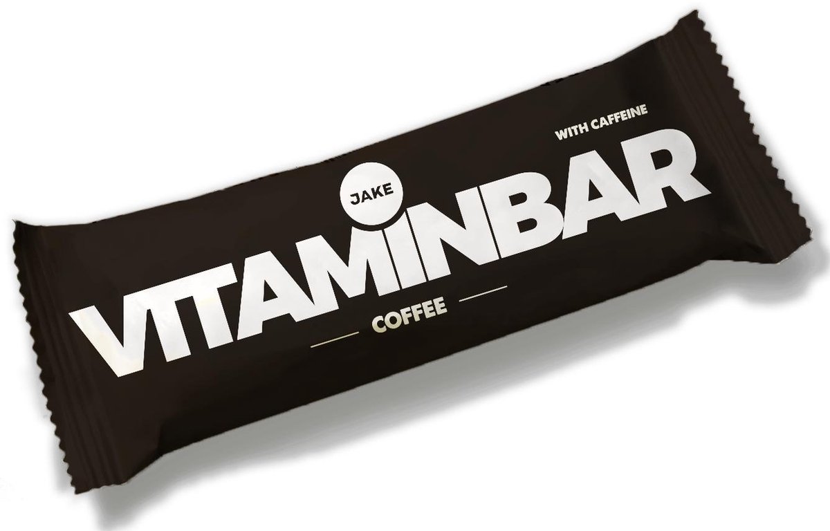 Goedkoopste Jake Koffie Cacao Vitaminbar | 20 x 85 g Repen │ Vegan
