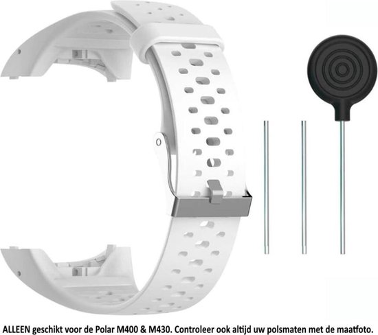 Bracelet montre sport en silicone Wit pour Polar M400 et M430 - bracelet de  montre -... | bol.com