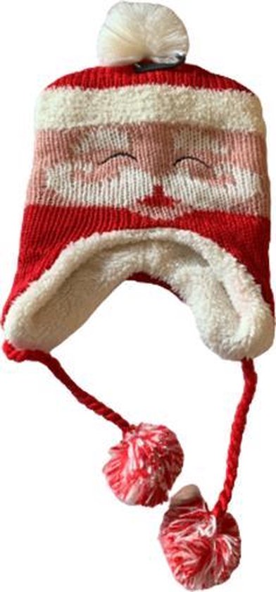 Bonnet - Père Noël - Multicolore - 100% Polyester - Taille 74-80