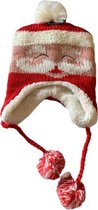 Bonnet - Père Noël - Multicolore - 100% Polyester - Taille 74-80
