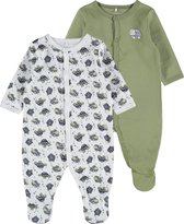 NAME IT NBMNIGHTSUIT 2P W/F LODEN TURTLE NOOS Jongens - Maat 68
