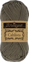 Fil à crocheter coton Scheepjes Cahlista 387 Dark Olive