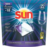 Sun Optimum tout-en-1 capsules pour lave-vaisselle régulier 18 capsules