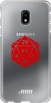 6F hoesje - geschikt voor Samsung Galaxy J3 (2017) -  Transparant TPU Case - D20 - Transparant #ffffff