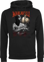 Urban Classics Hoodie/trui -L- Tupac Makaveli Zwart