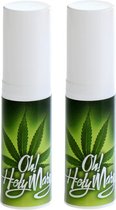 Oh! Holy Mary 2 flesjes Cannabis Pleasure Oil - 12ml