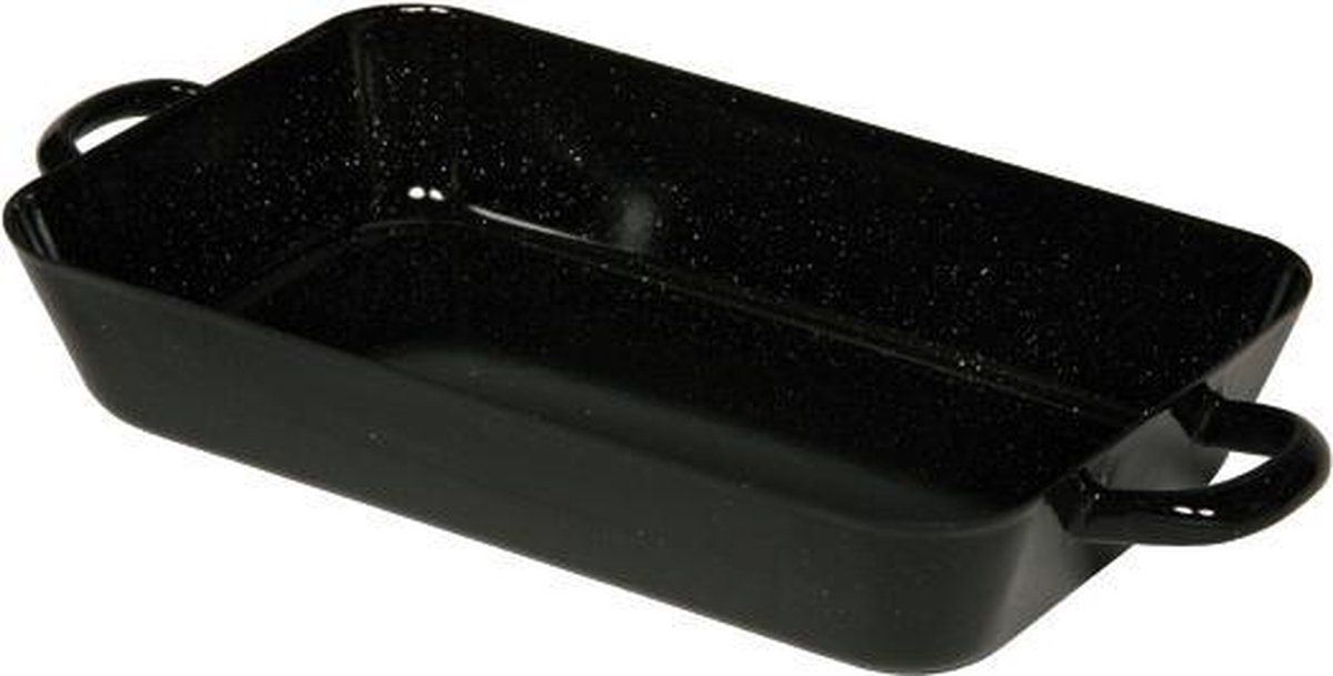 Ovenschaal zwart 37/22 cm