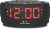 Technisat Digiclock wekkerradio - FM-radio - 10 voorkeurzenders - twee alarmen