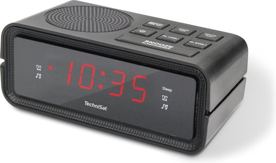 Adolescent Grazen verwijderen Technisat Digiclock 2 wekkerradio - FM - 20 voorkeurzenders - twee alarmen  | bol.com