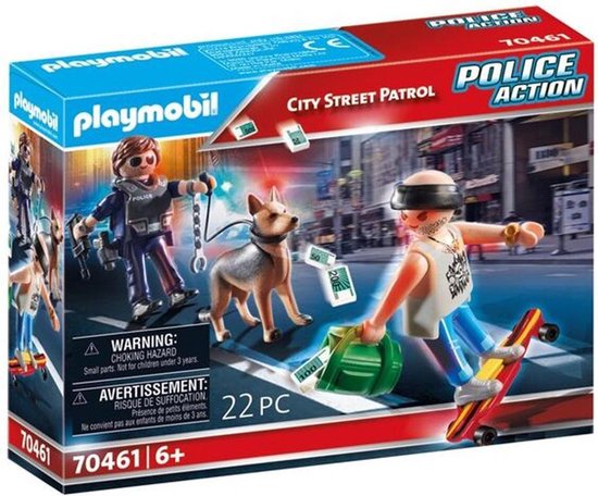 Playmobil Police Action City Street Patrol - 70462 - Playmobil Politie