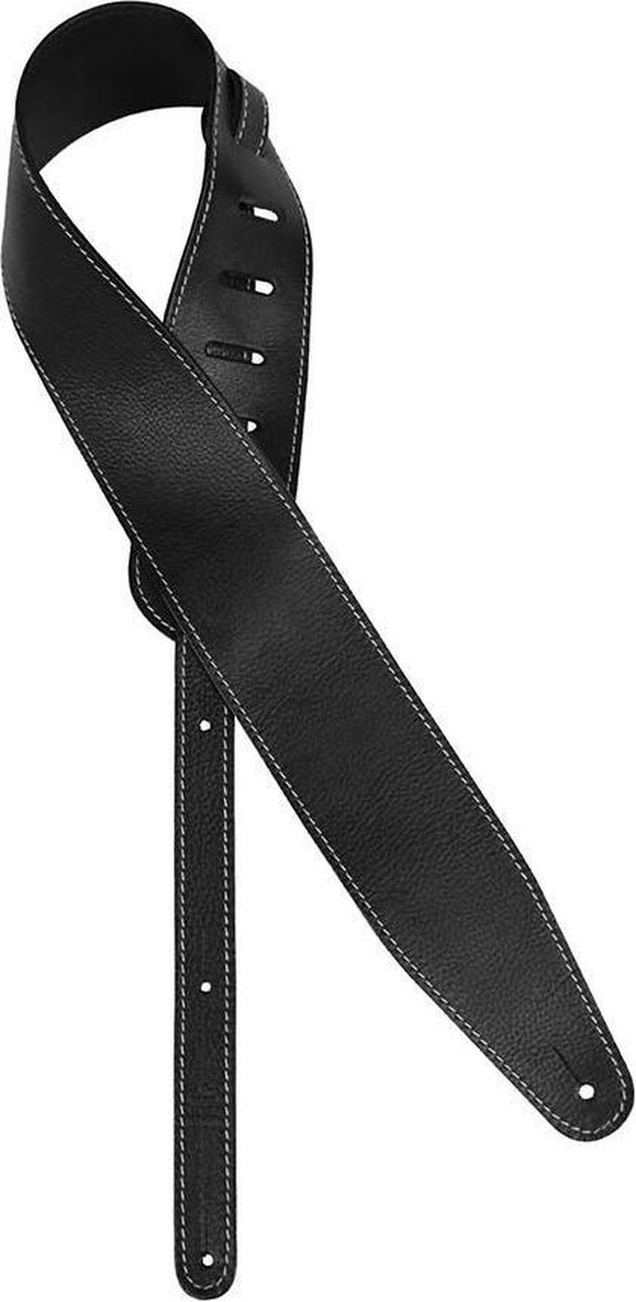 Gaucho gitaarband leder black
